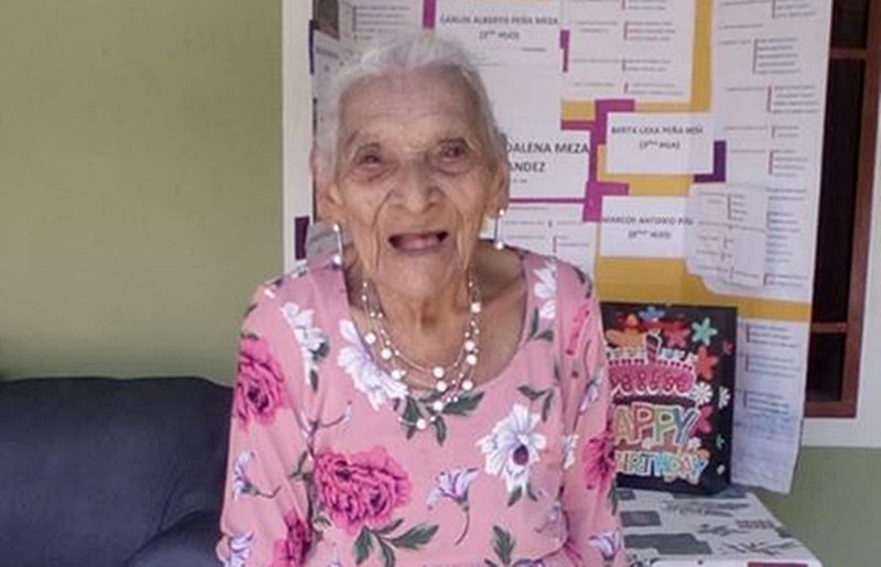 самой старой женщине Гондураса исполнилось 120 лет