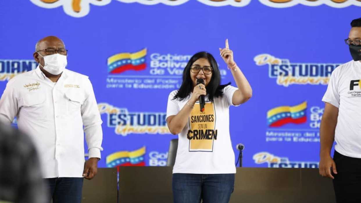 Дельси Родригес: Мы не заботимся о международном признании, потому что в Венесуэле решают люди