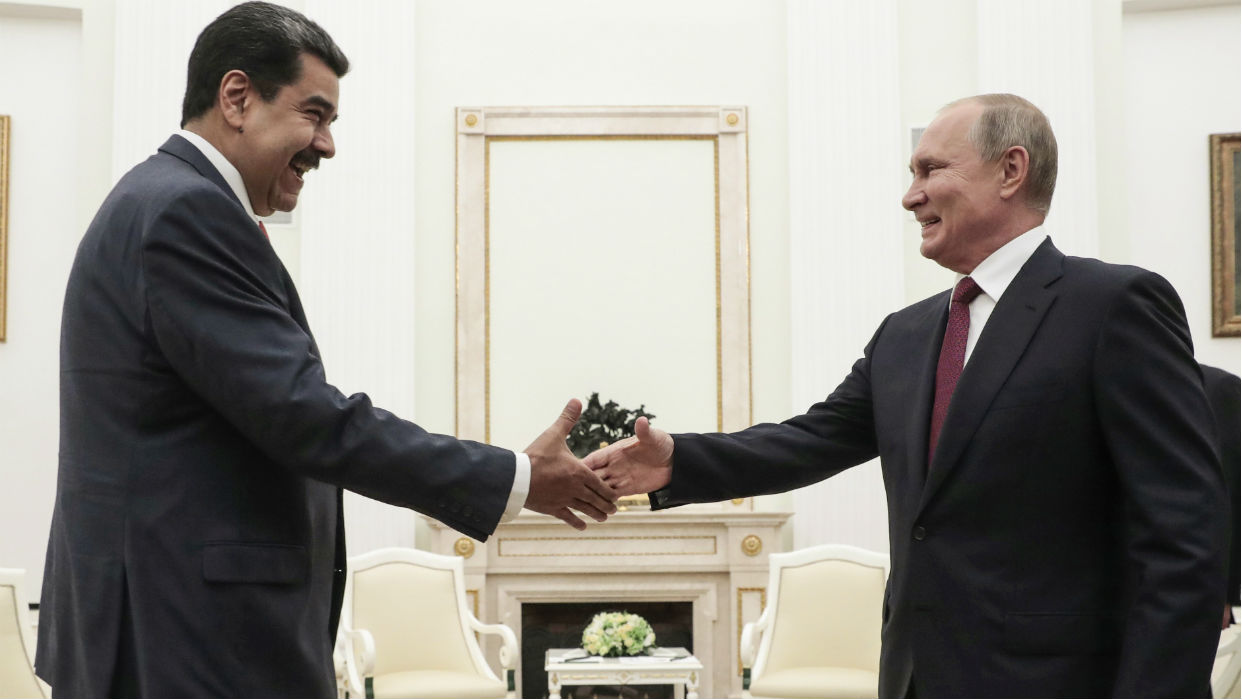Президенты Николас Мадуро и Владимир Путин могут скоро встретиться