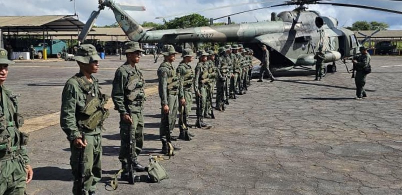 Армия Венесуэлы проводит первую военную операцию 2024 года