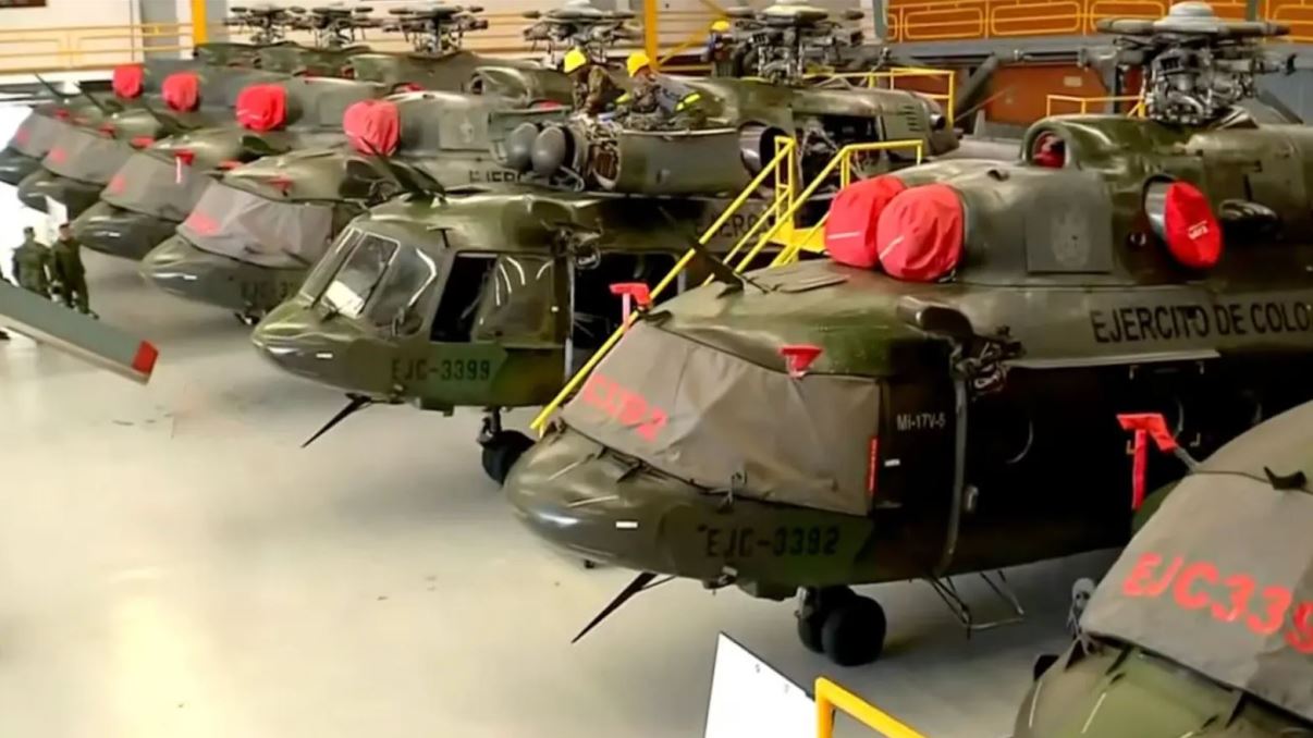 Компания из США сорвала ремонт колумбийских Ми-17