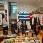 Почтовая марка, посвящённая Кубе, представлена в Музее книги и путешествий