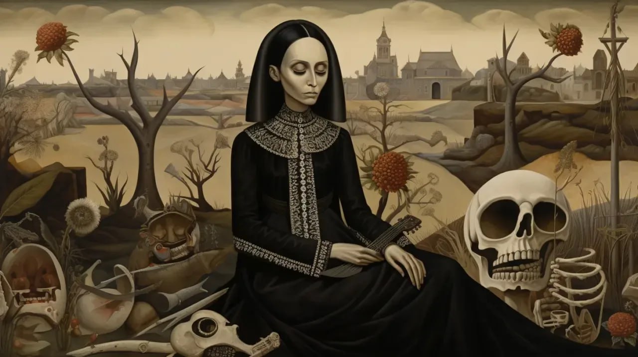 Легенды Мексики. Дама в чёрном Легенды Мексики. Дама в чёрном